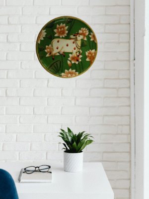 holy cow pichwai wall hanging plate