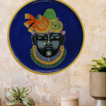 shreenath ji big face pichwai wall hanging plate
