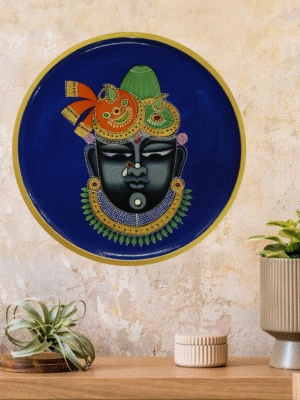 shreenath ji big face pichwai wall hanging plate